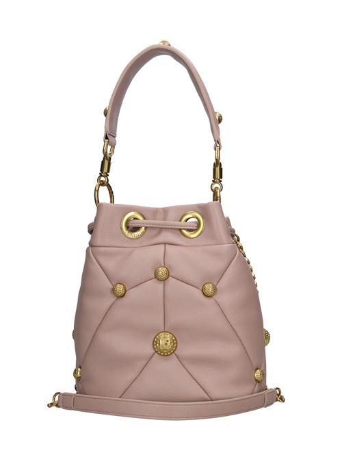 Borsa in pelle LA CARRIE | STUD LC BUCKETTAUPE